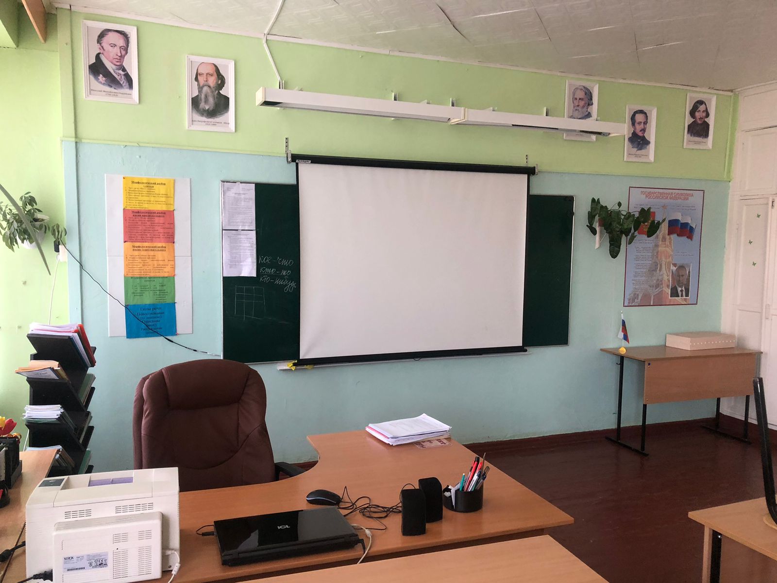 Кабинет русского языка Кабинет русского языка